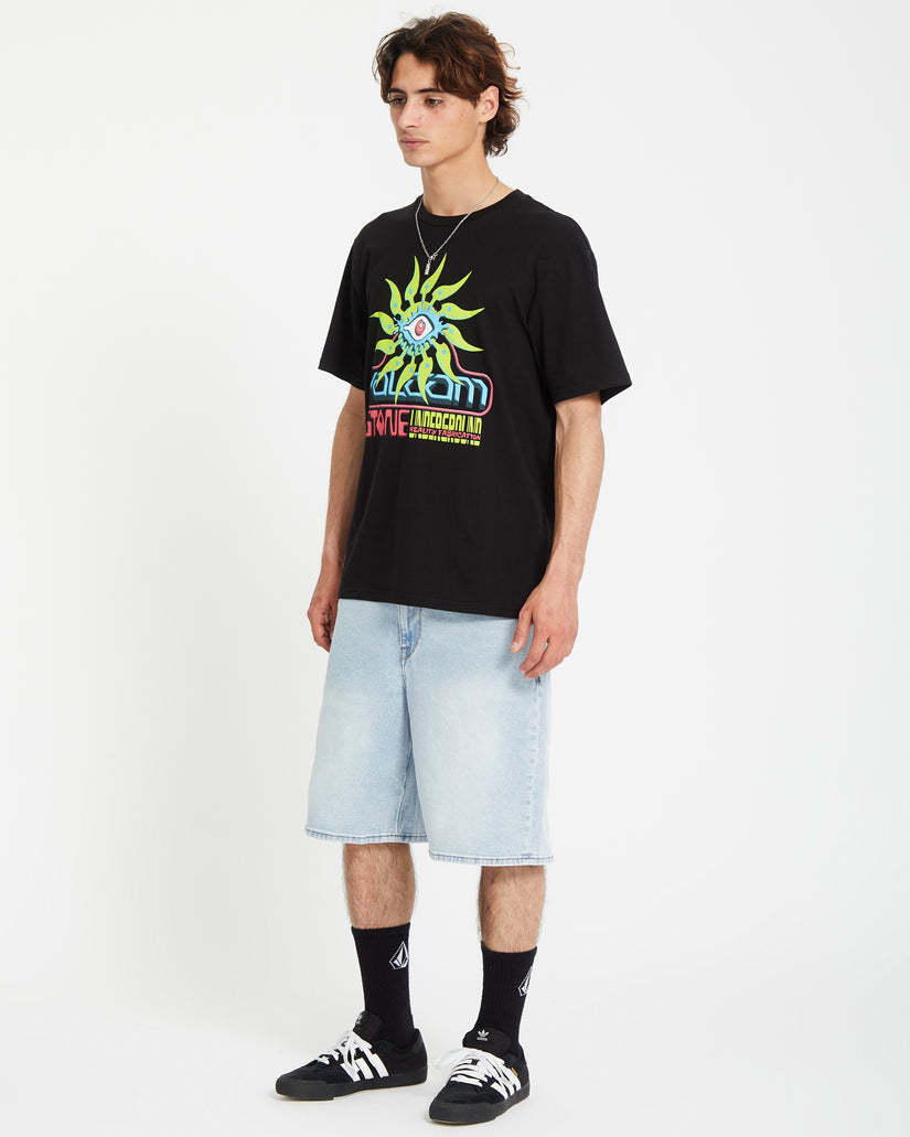 T-shirt Realityfab - BLACK