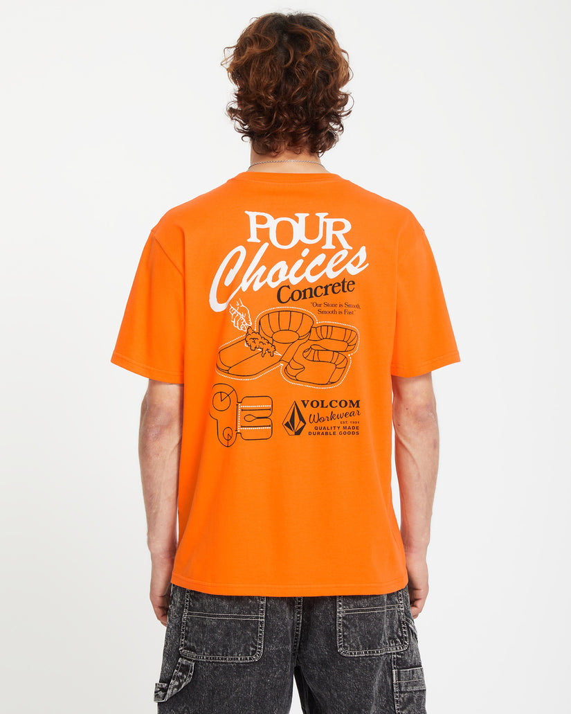 T-shirt Pour Choices - NEON ORANGE