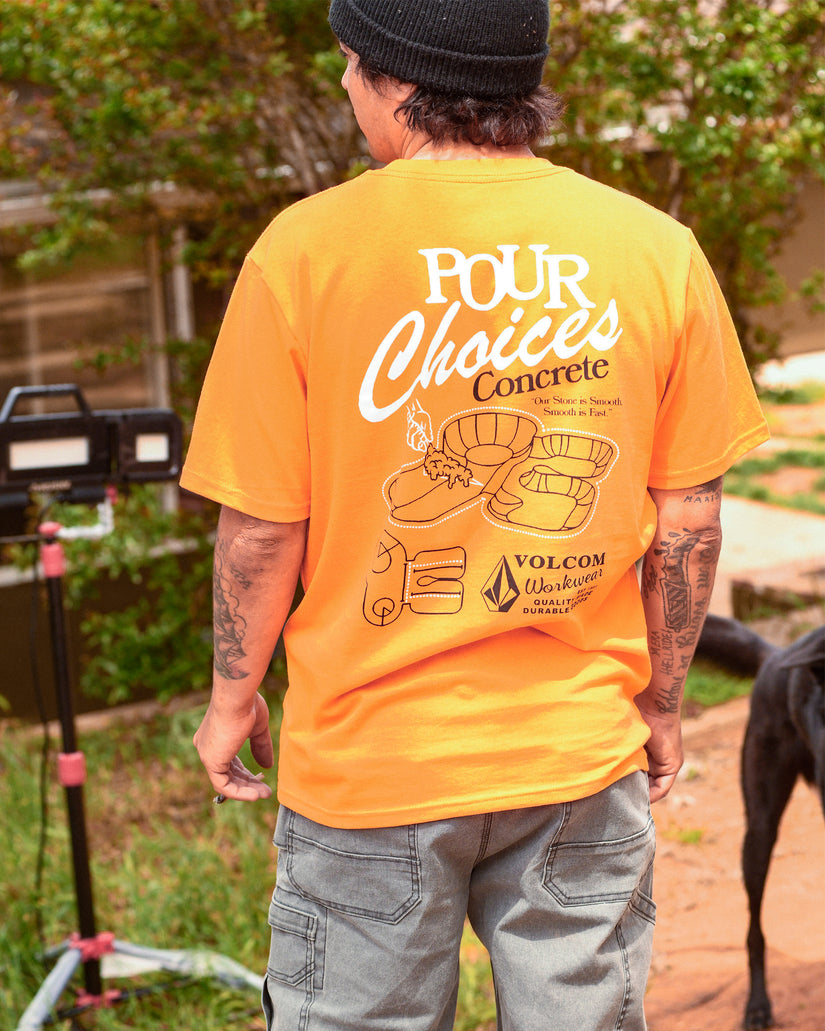 T-shirt Pour Choices - NEON ORANGE