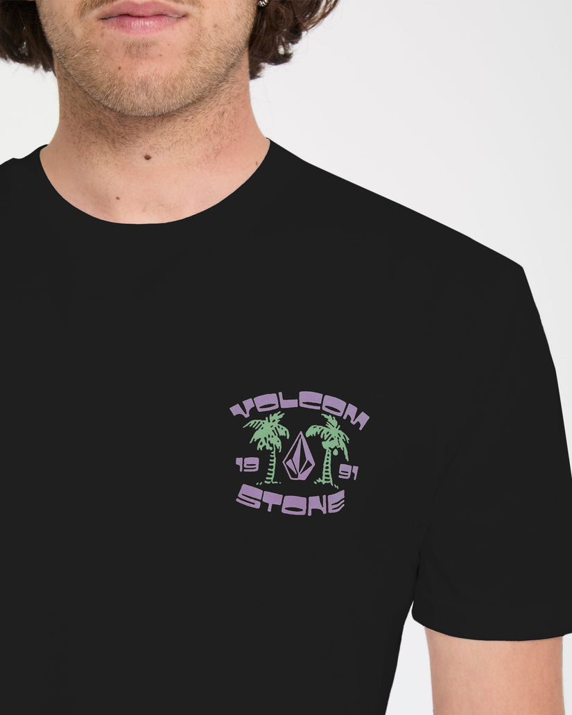 T-shirt 91 Palm - Black