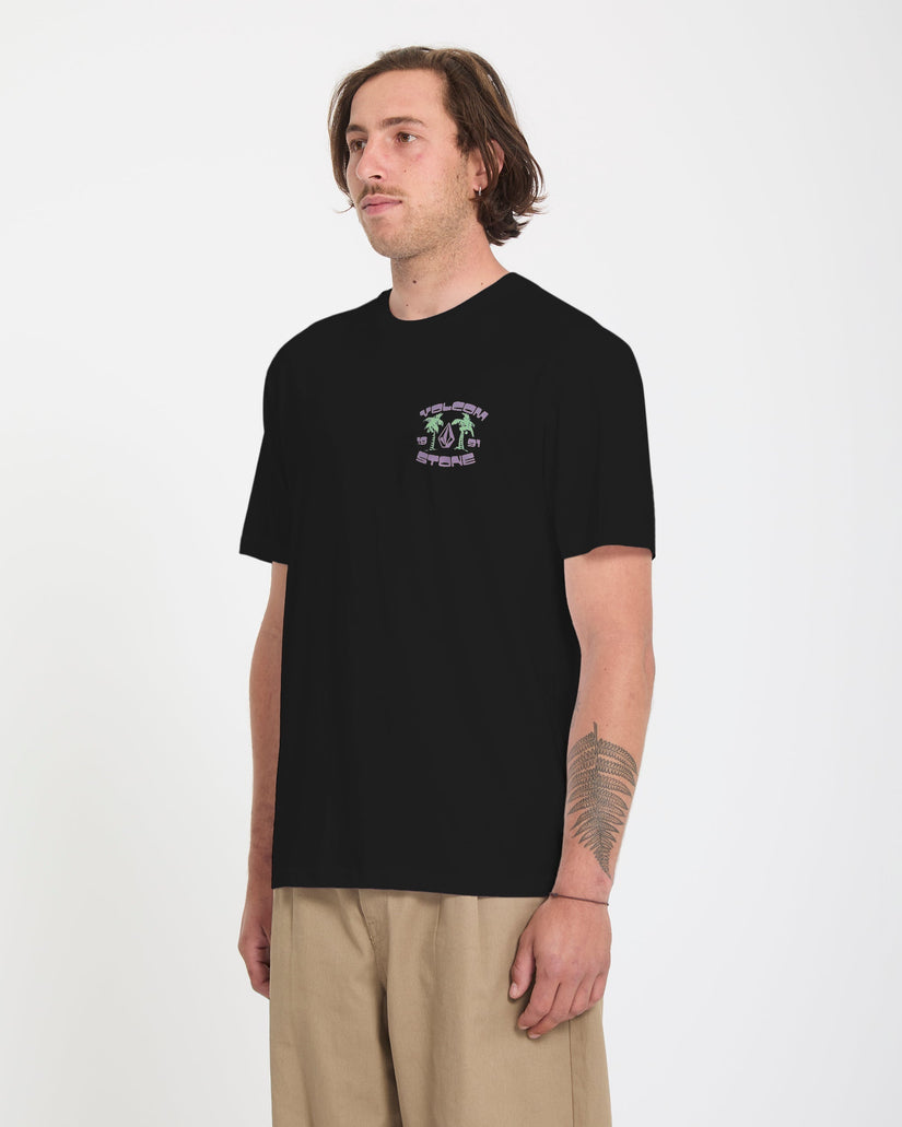 T-shirt 91 Palm - Black