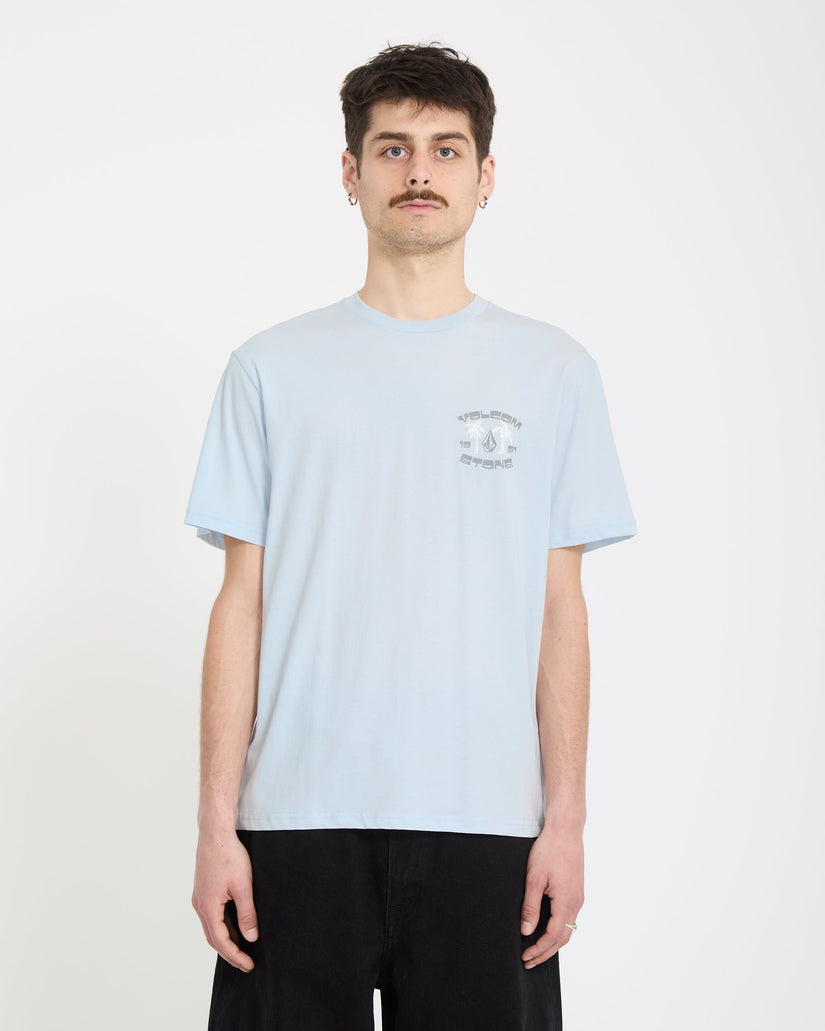 T-shirt 91 Palm - Light Blue Acid