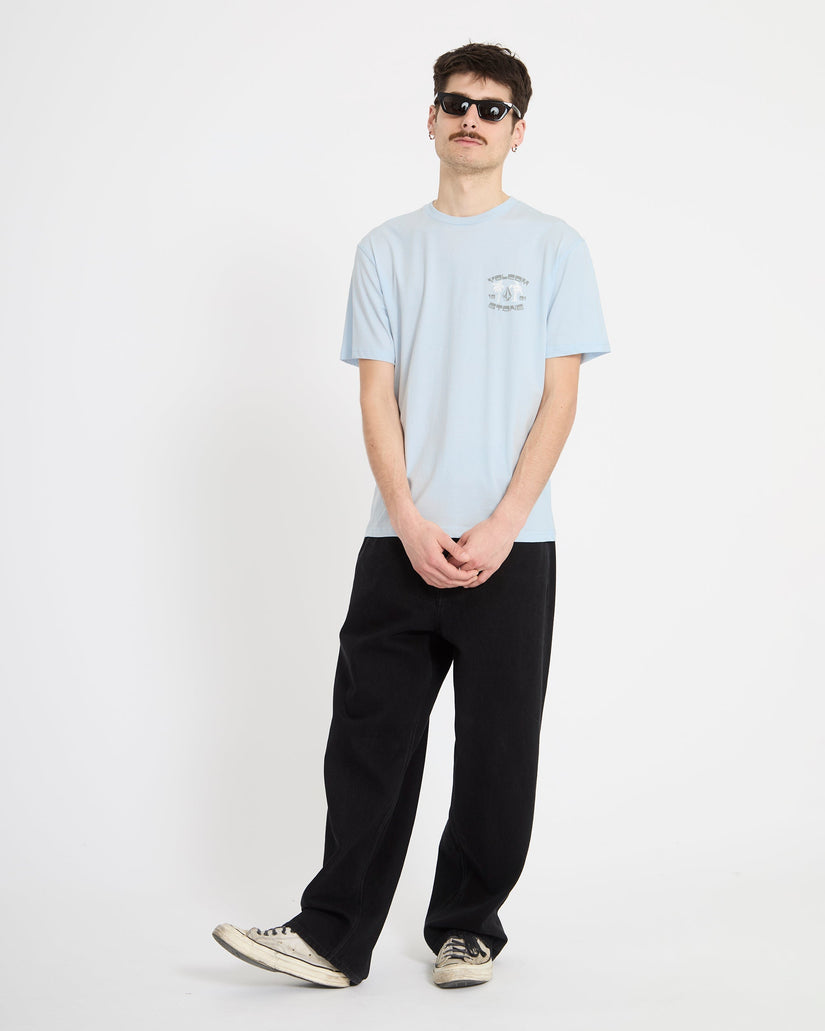T-shirt 91 Palm - Light Blue Acid