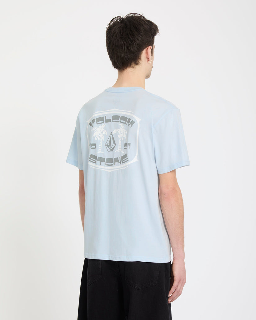 T-shirt 91 Palm - Light Blue Acid