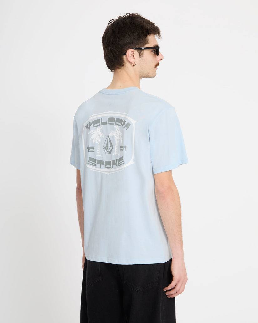 T-shirt 91 Palm - Light Blue Acid