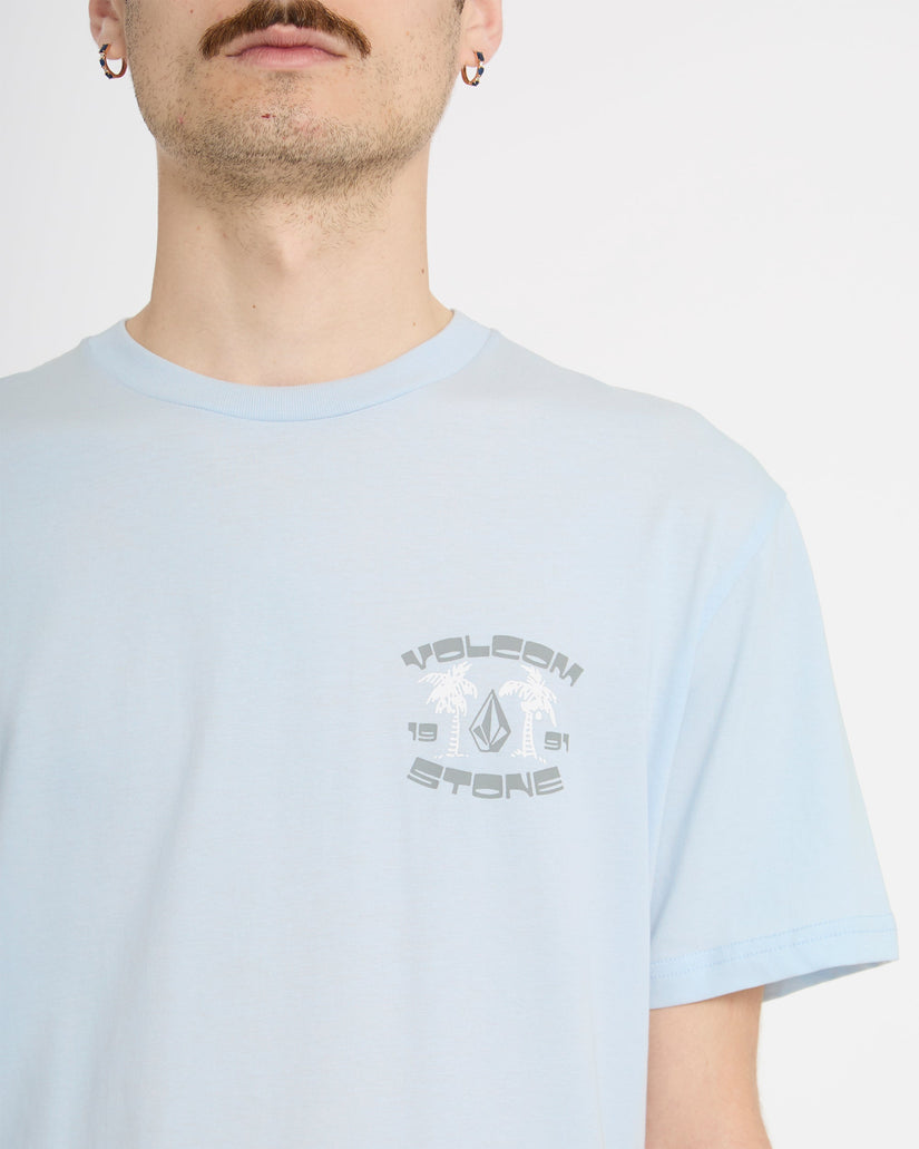 T-shirt 91 Palm - Light Blue Acid