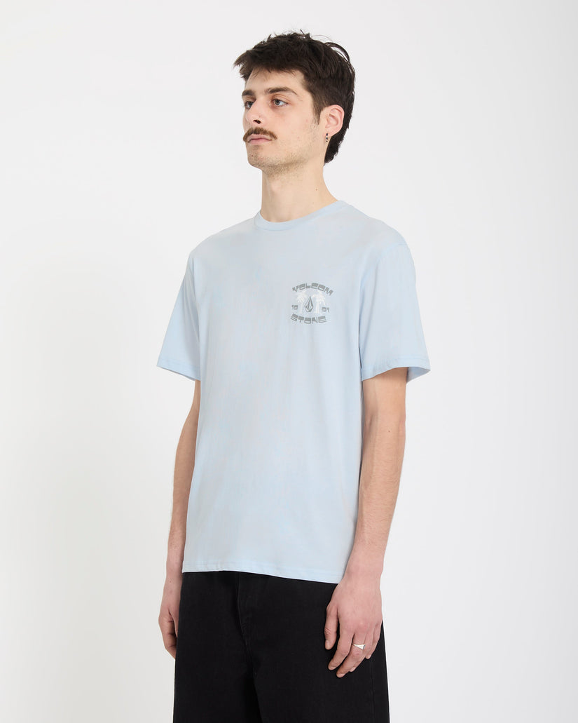T-shirt 91 Palm - Light Blue Acid
