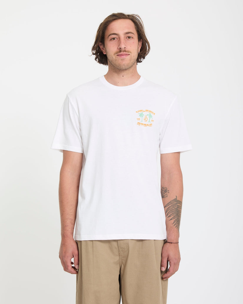 T-shirt 91 Palm - White