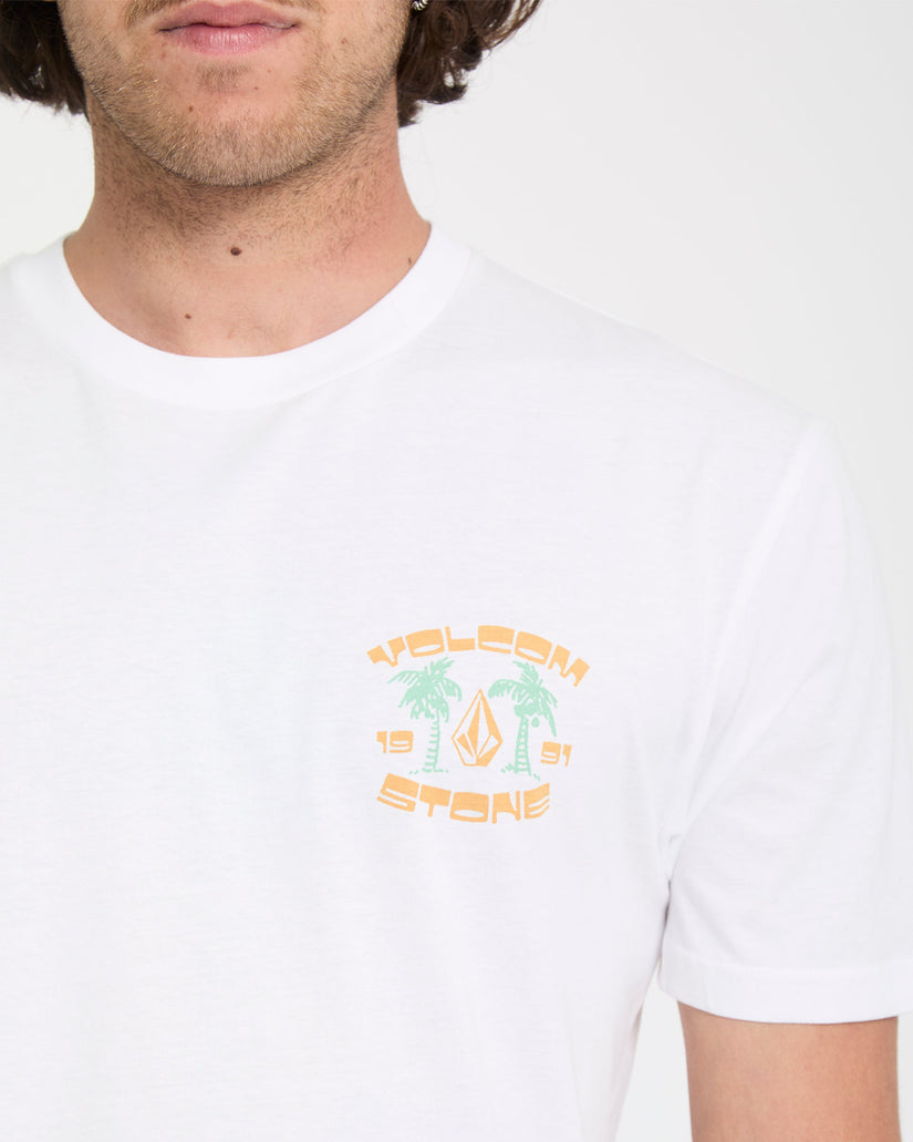 T-shirt 91 Palm - White