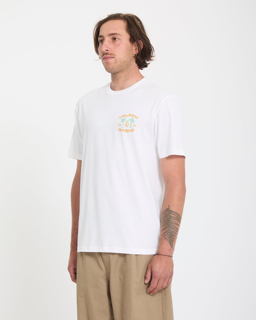 T-shirt 91 Palm - White