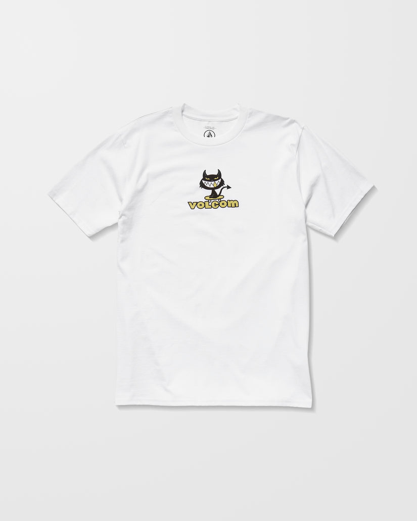 T-shirt Devilish - White