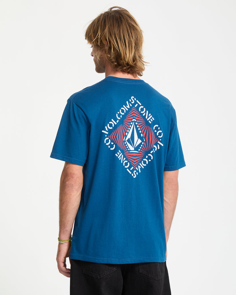 T-Shirt Obtical - Cosmic Blue