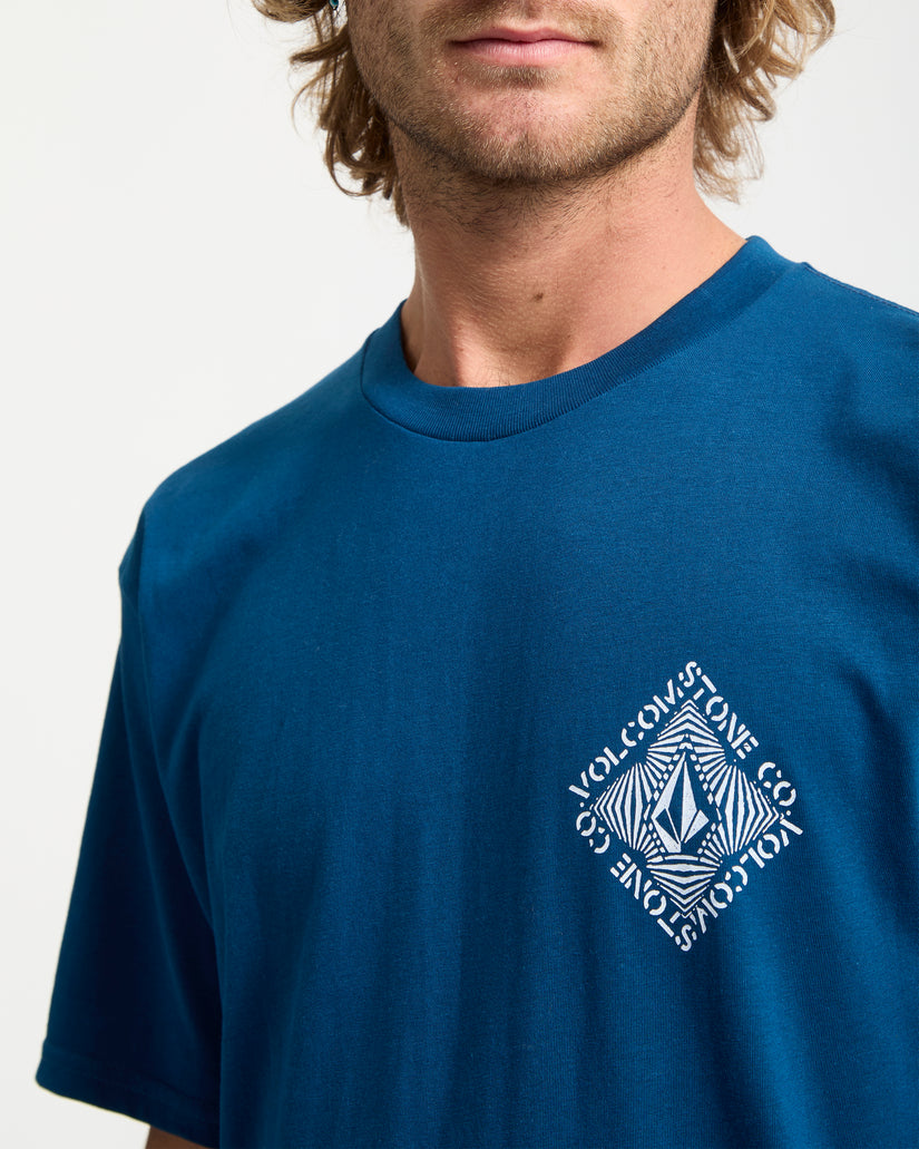 T-Shirt Obtical - Cosmic Blue
