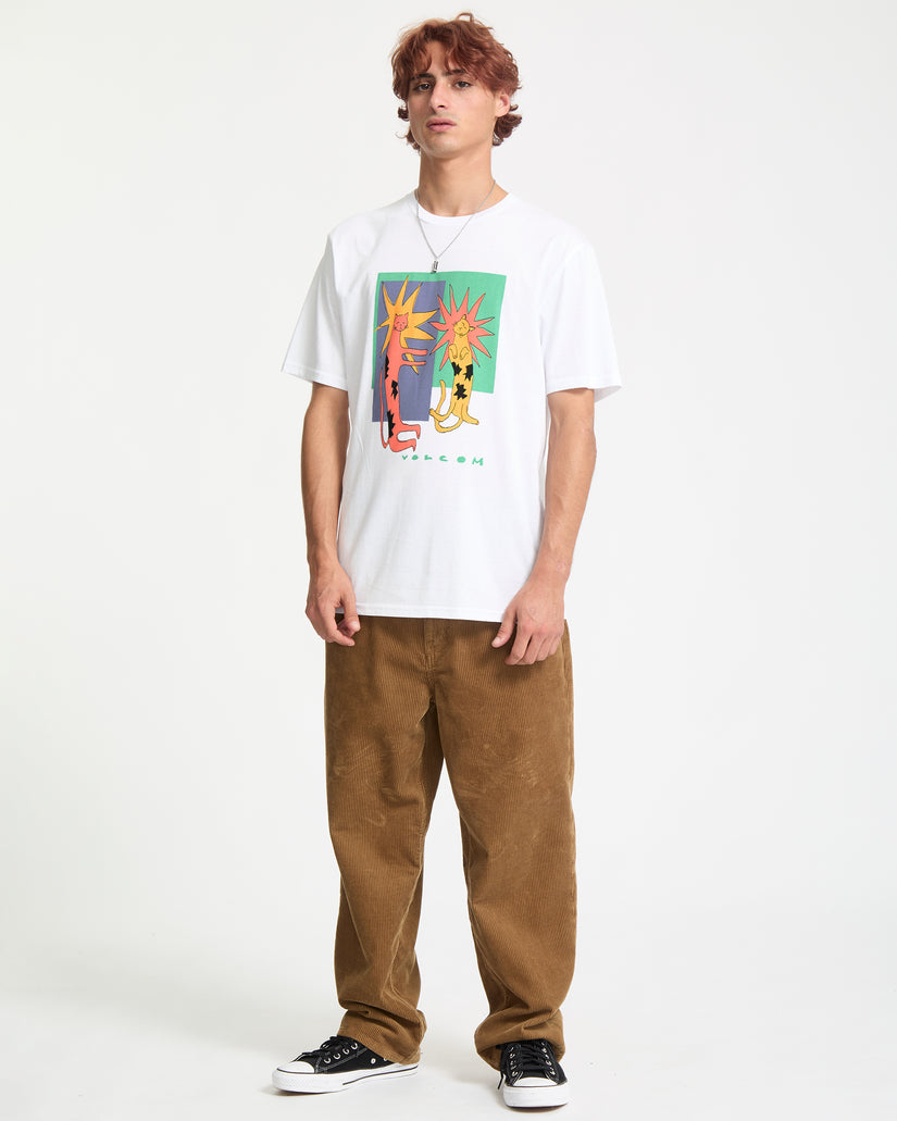 T-Shirt Longo Cats - White