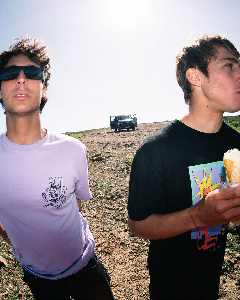 T-Shirt Harry - Purple Ash