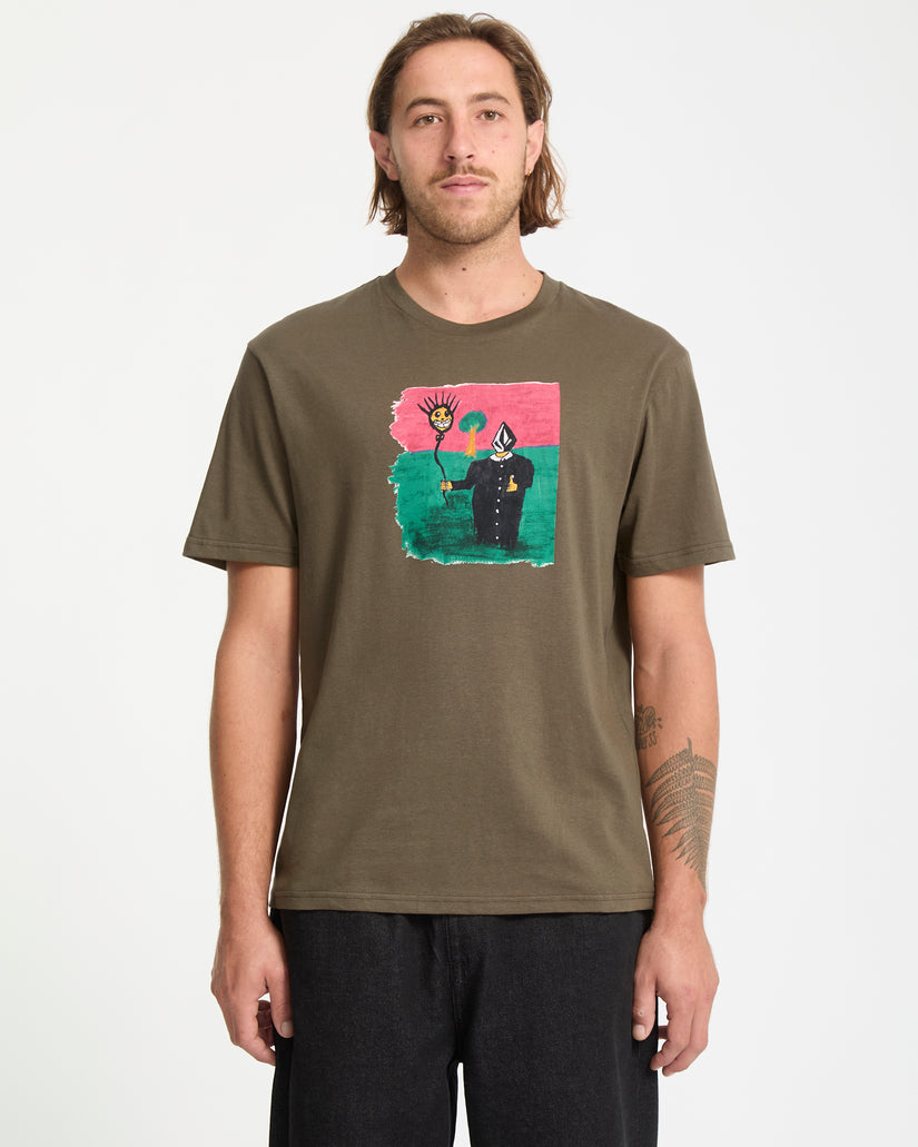 T-Shirt Issam - Sage Leaf