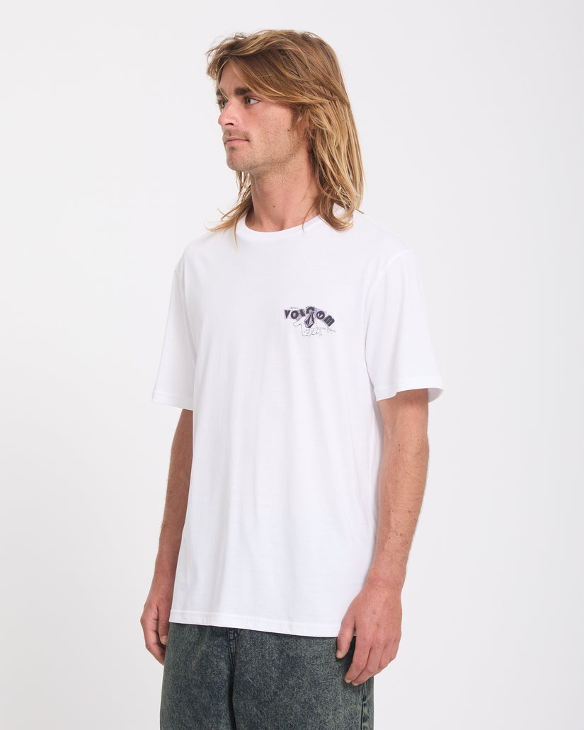 T-shirt Stony Ball - White