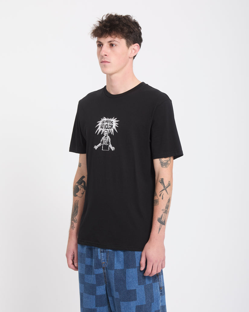 T-shirt I Go Psycho - Black
