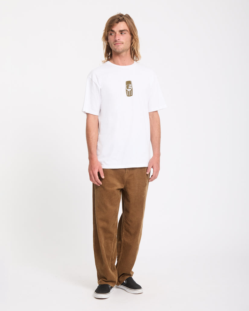 T-shirt Last Call - White