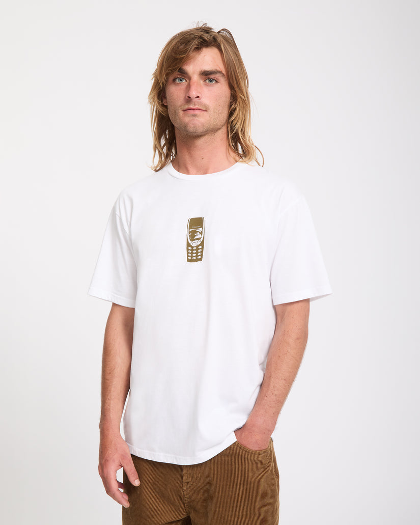 T-shirt Last Call - White