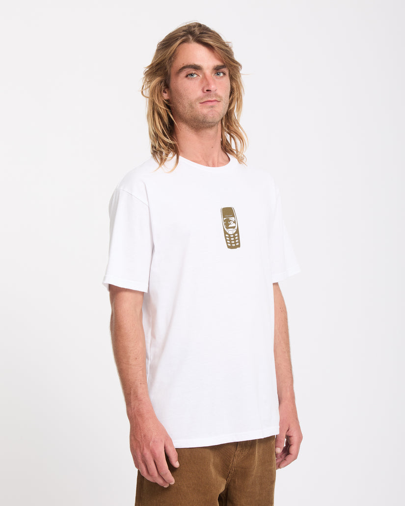 T-shirt Last Call - White