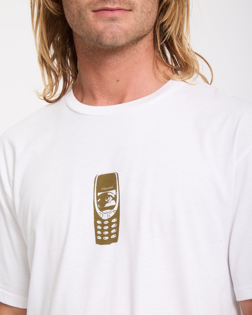 T-shirt Last Call - White