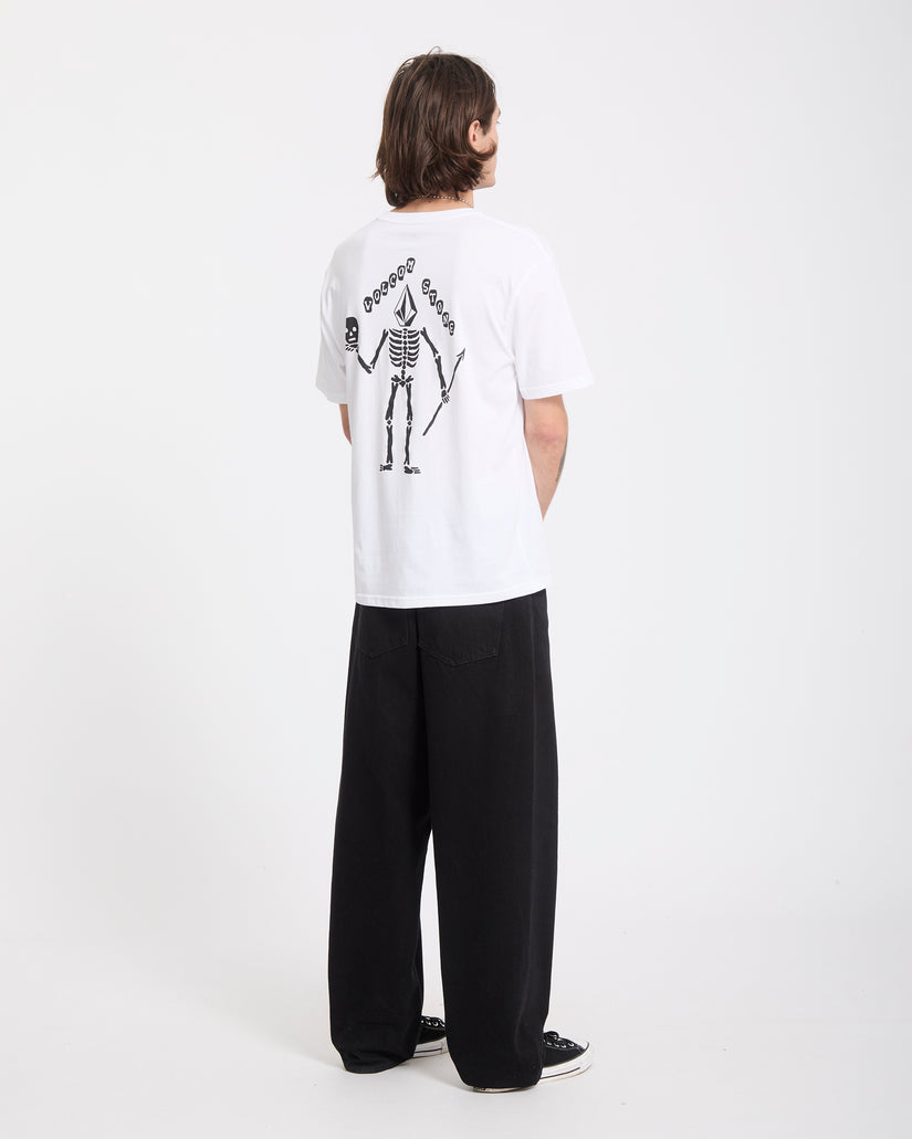 T-shirt Felix Skull - White
