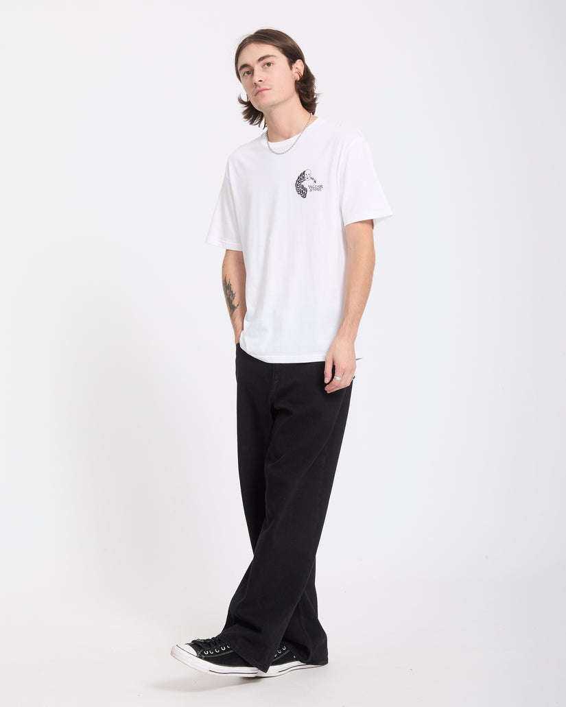T-shirt Felix Skull - White