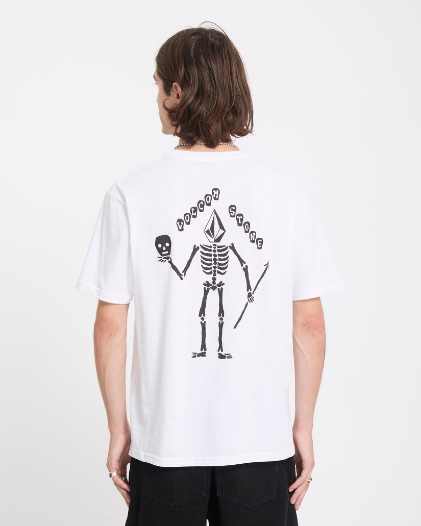 T-shirt Felix Skull - White