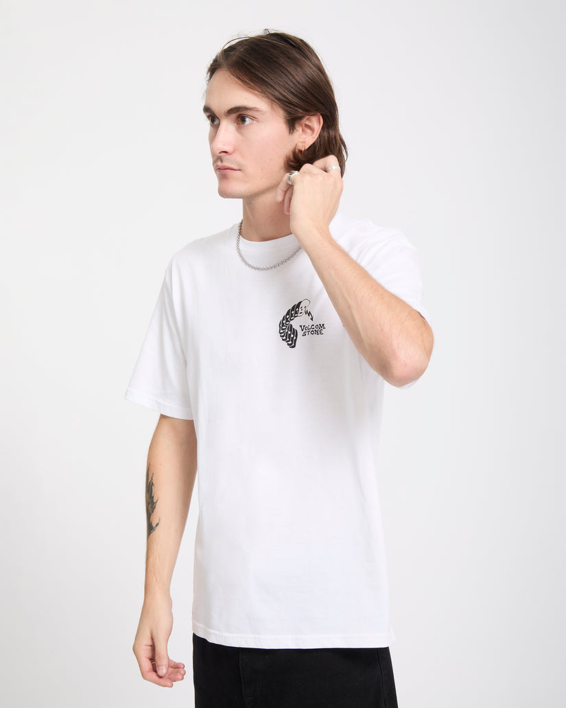 T-shirt Felix Skull - White