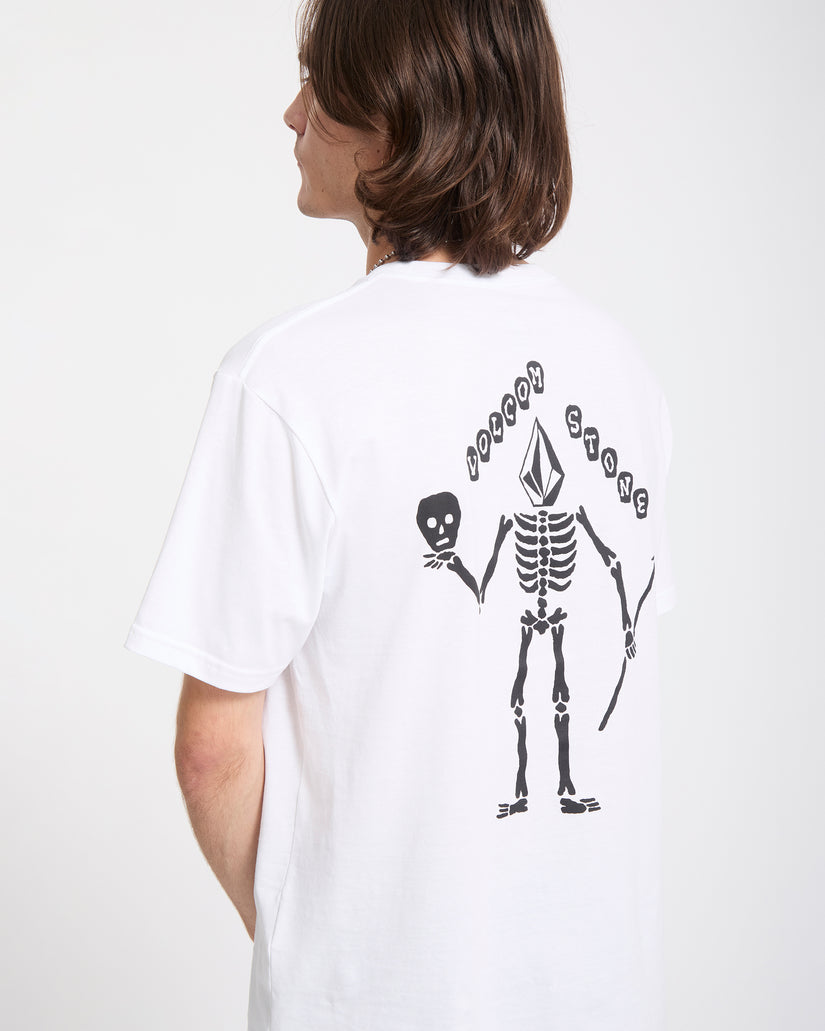 T-shirt Felix Skull - White
