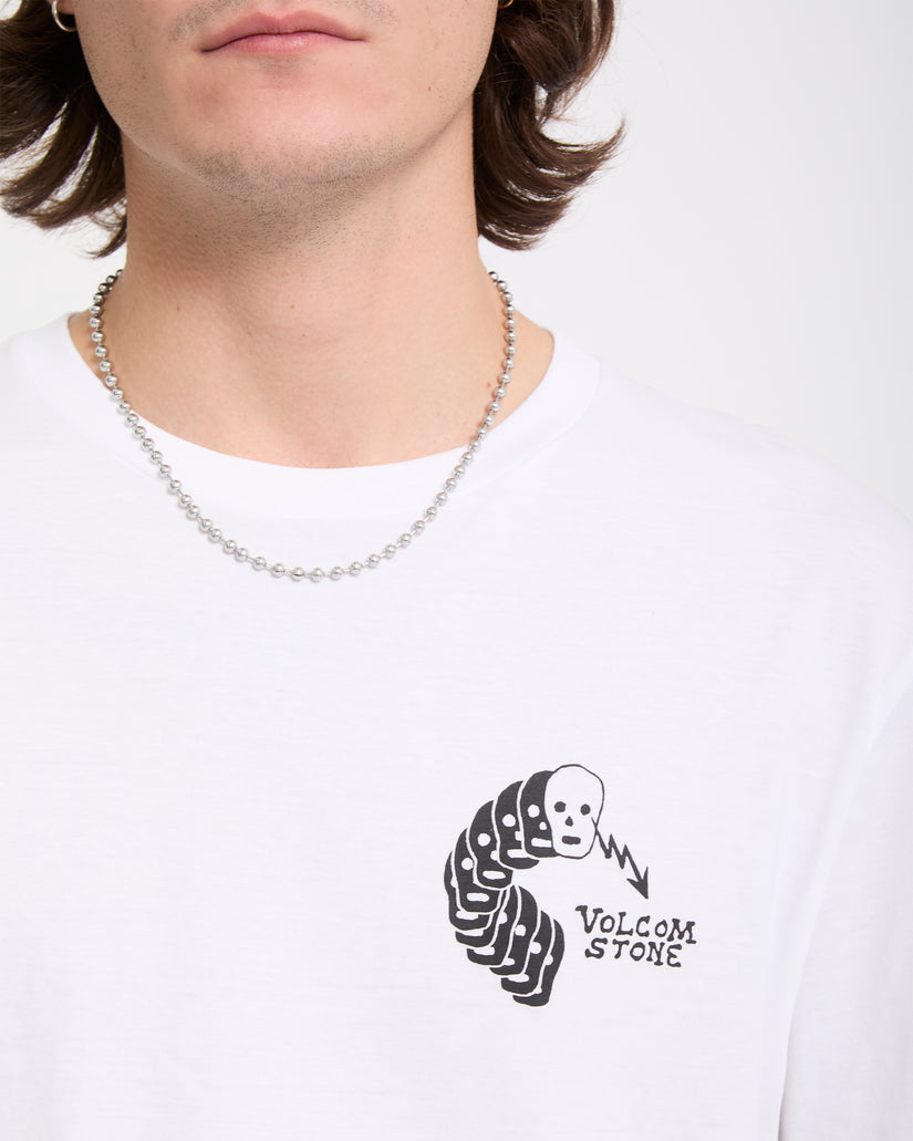 T-shirt Felix Skull - White