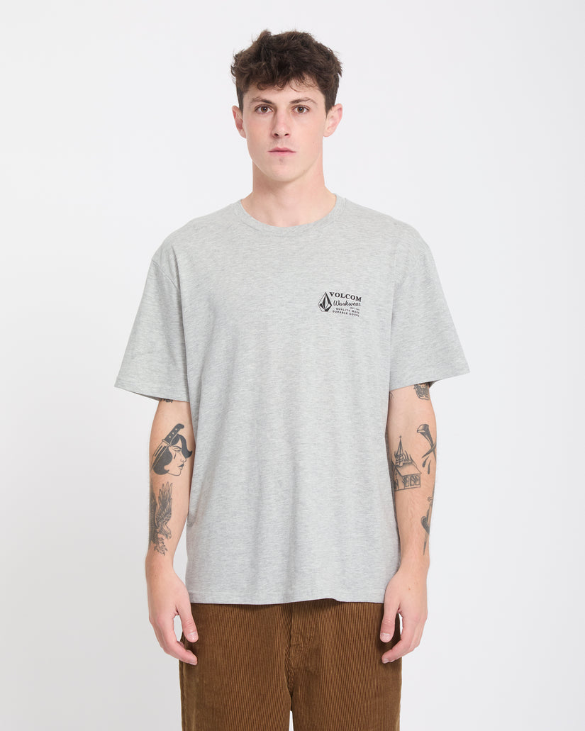 T-shirt Workwear - Heather Grey