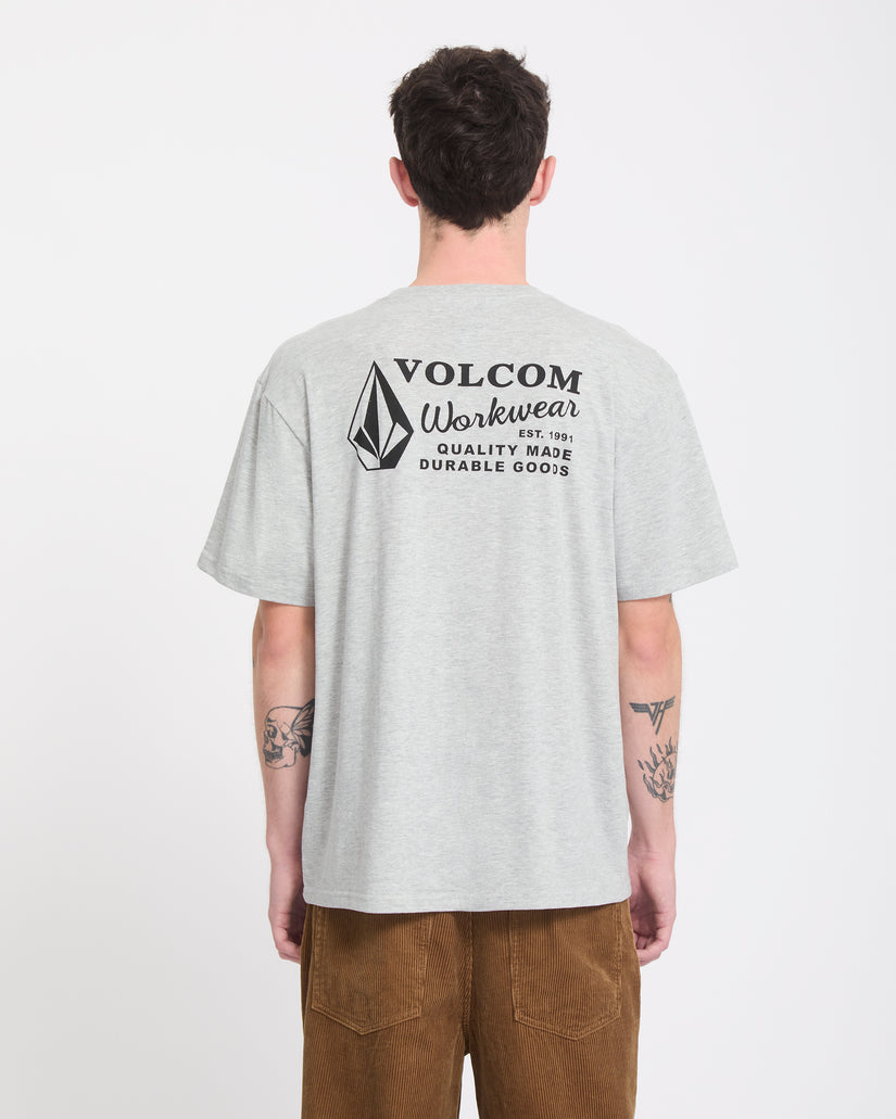 T-shirt Workwear - Heather Grey