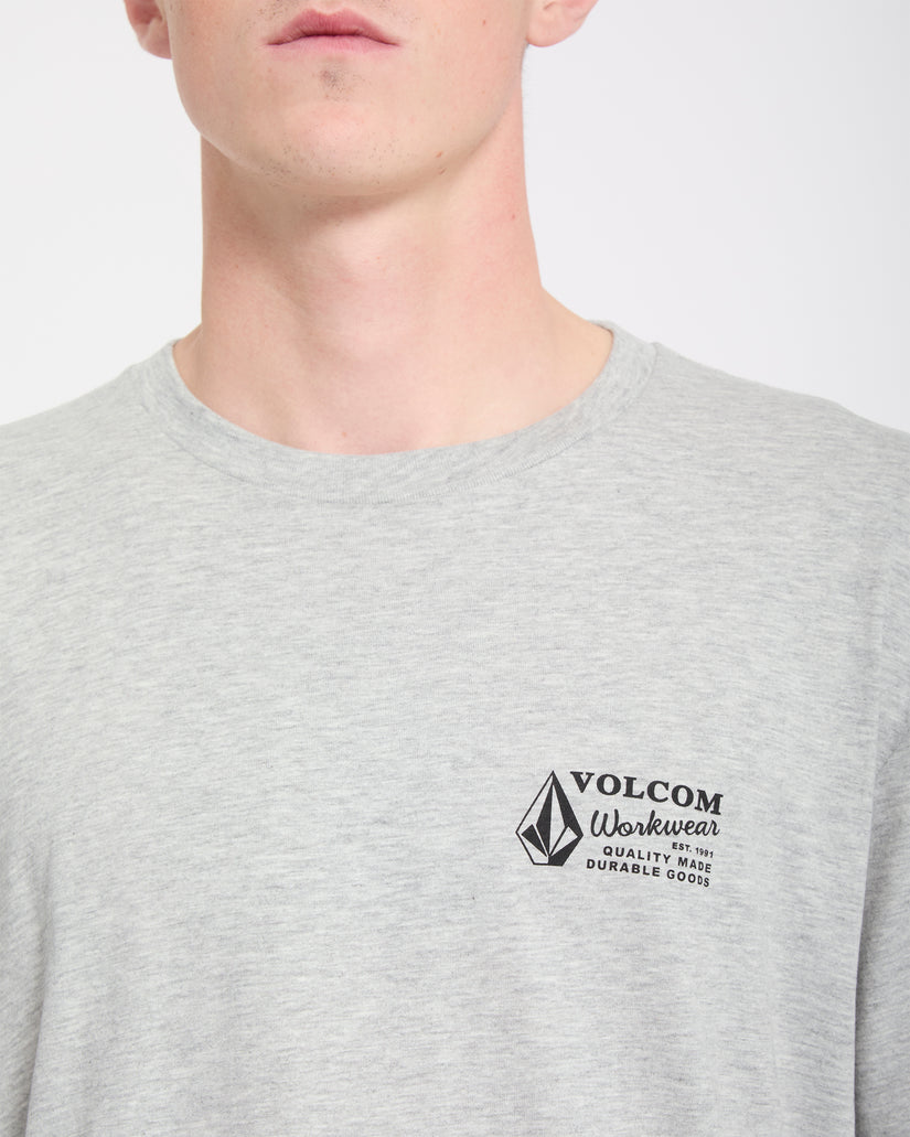 T-shirt Workwear - Heather Grey