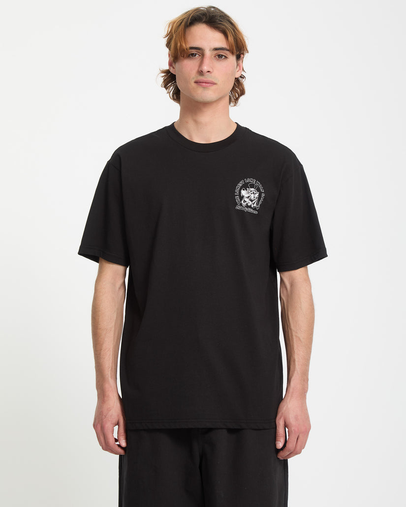 T-shirt Solo Wolf - Black