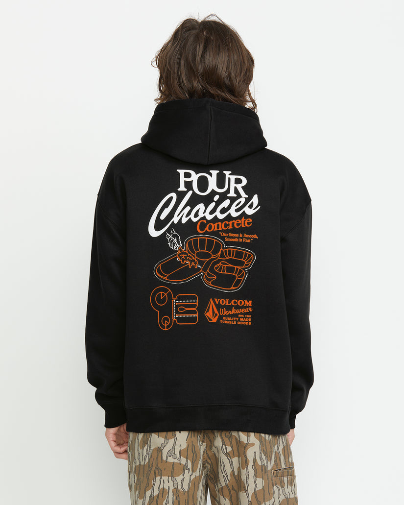 Sweat à Capuche Pour Choices - BLACK