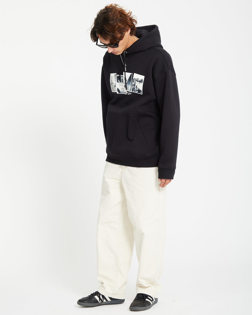 Sweat à Capuche Pfanngles - BLACK