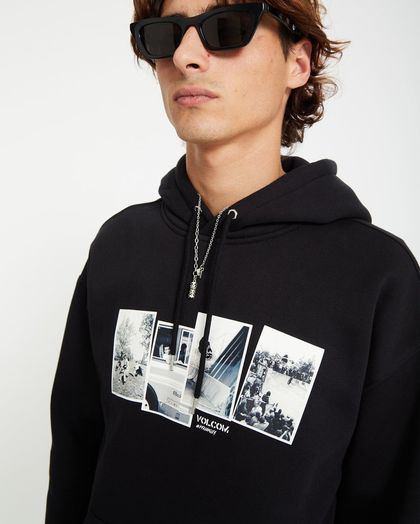 Sweat à Capuche Pfanngles - BLACK