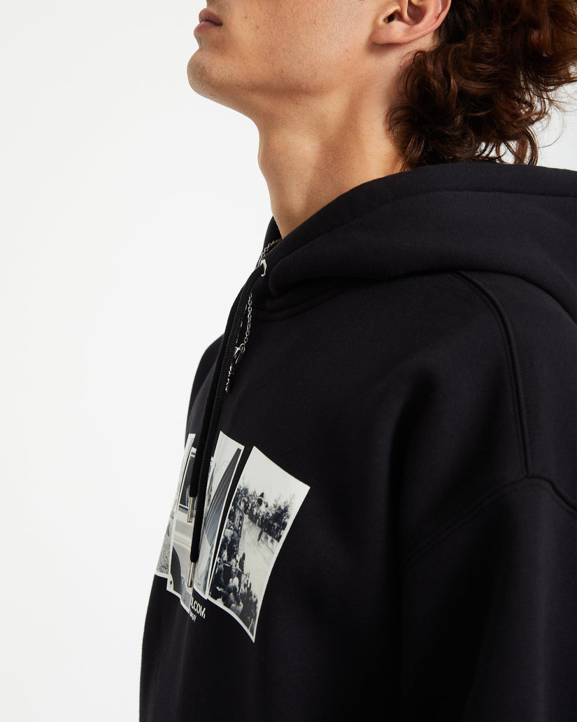 Sweat à Capuche Pfanngles - BLACK