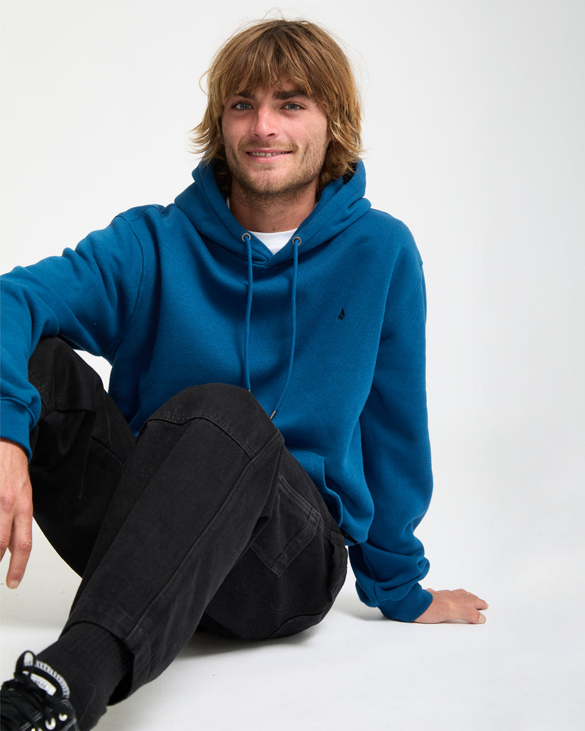 Sweat À Capuche Single Stone - Cosmic Blue