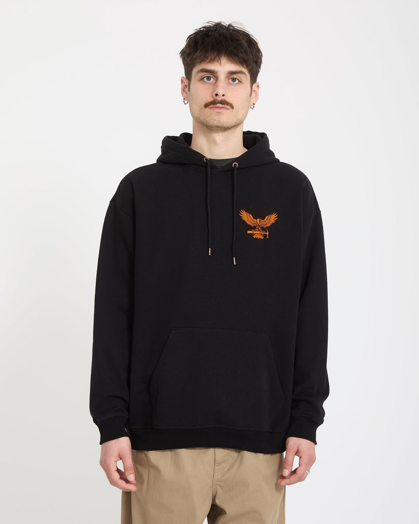 Sweat à capuche Hammered - Black