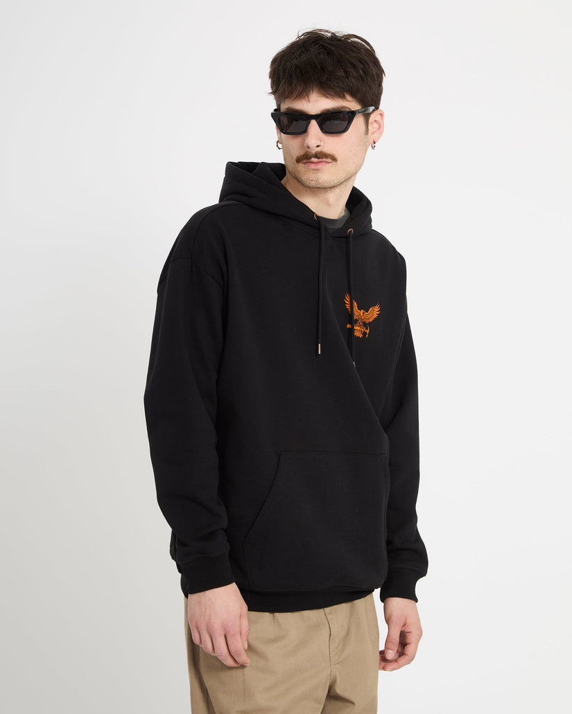 Sweat à capuche Hammered - Black