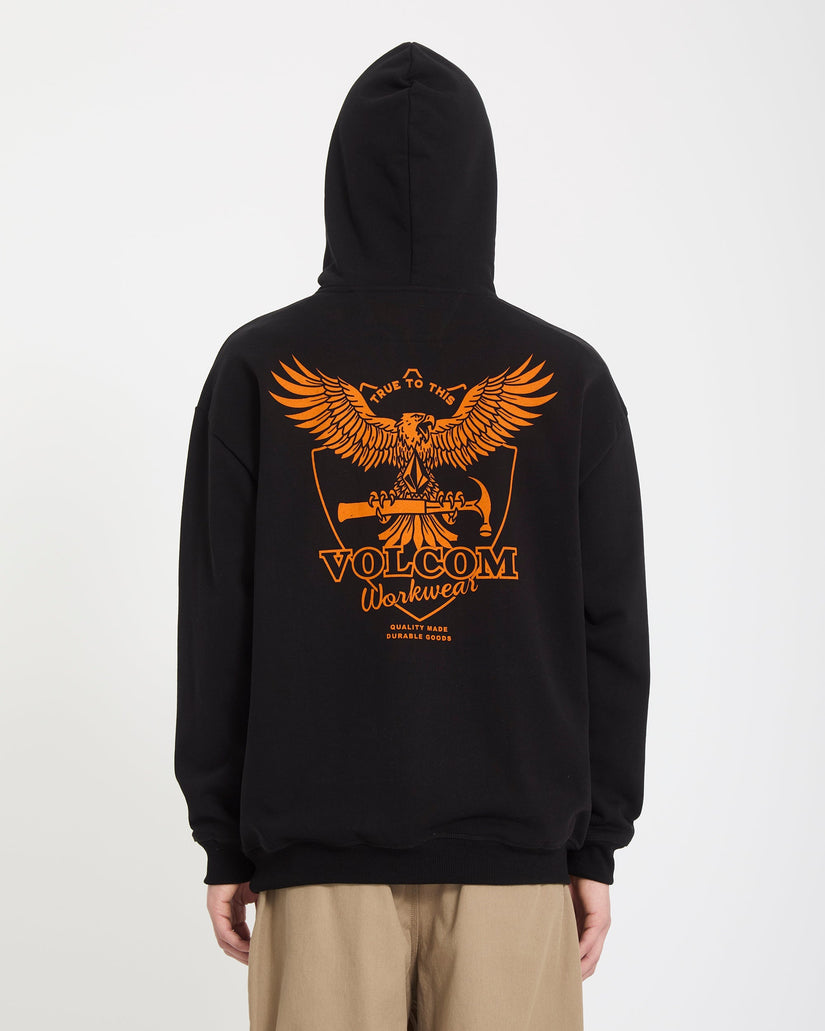 Sweat à capuche Hammered - Black