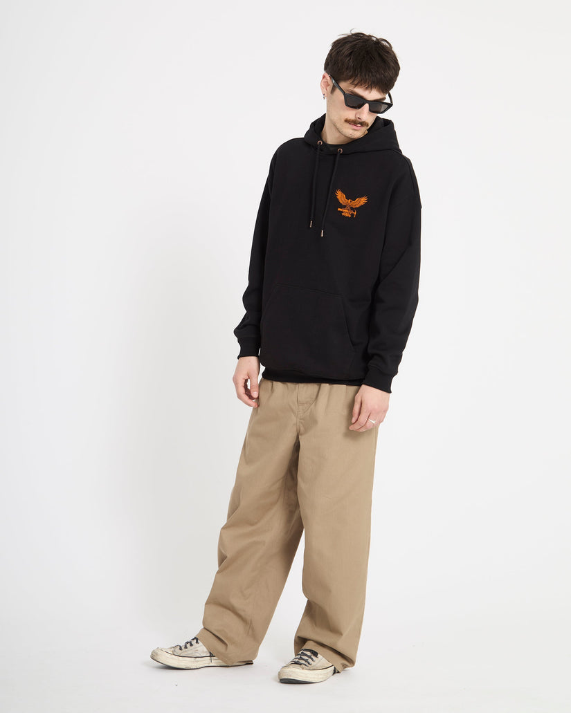 Sweat à capuche Hammered - Black