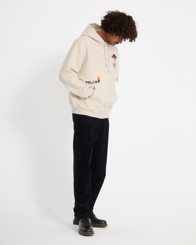 Sweat à capuche Mickey Mason - Dust Heather
