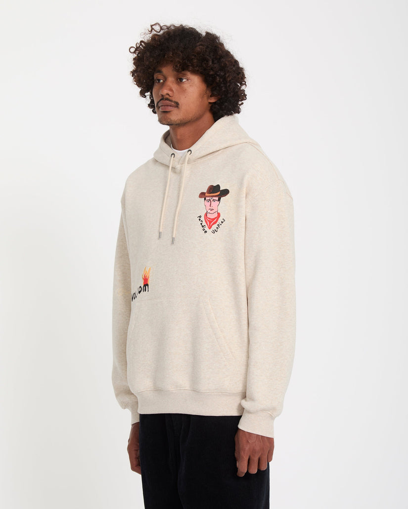 Sweat à capuche Mickey Mason - Dust Heather