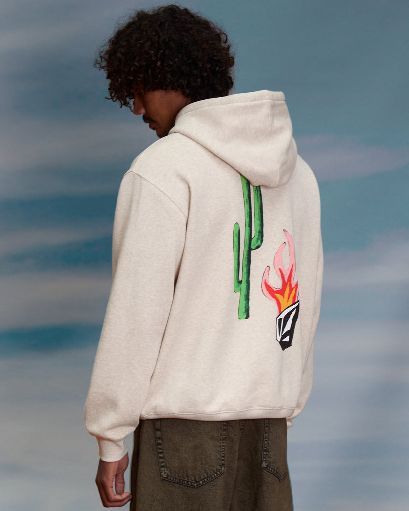 Sweat à capuche Mickey Mason - Dust Heather