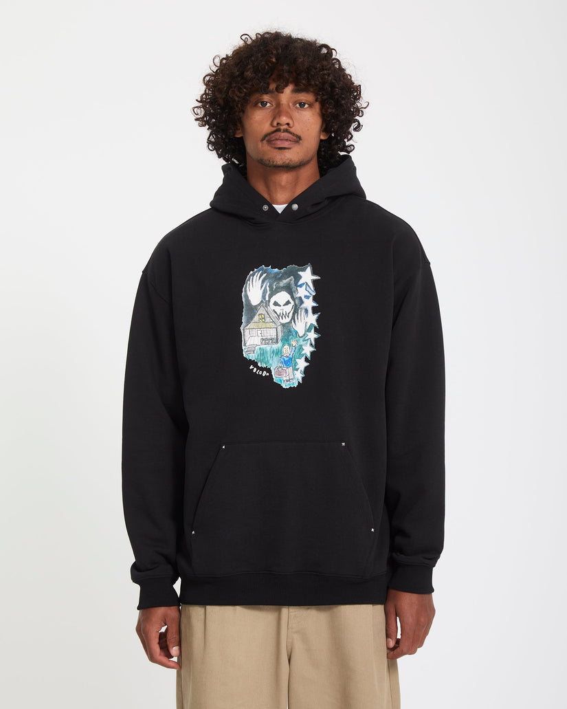 Sweat à capuche Issam Auptel - Black