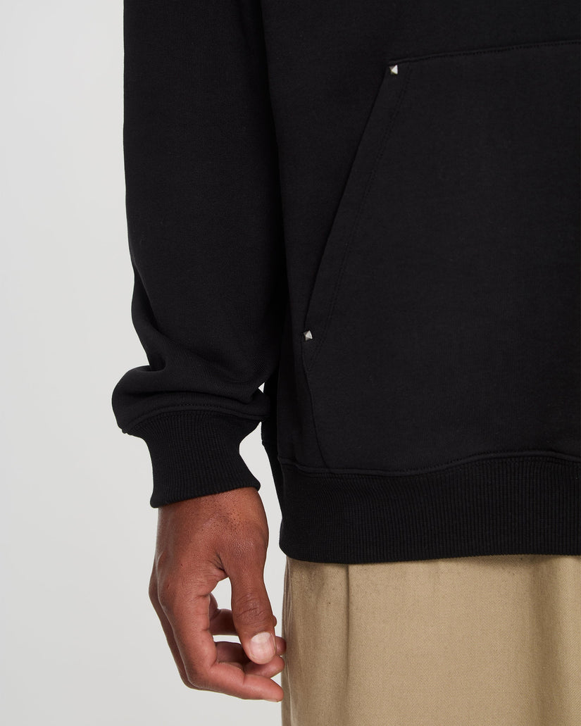 Sweat à capuche Issam Auptel - Black